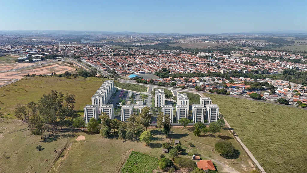 Implantação Aérea - Novolar Jardins