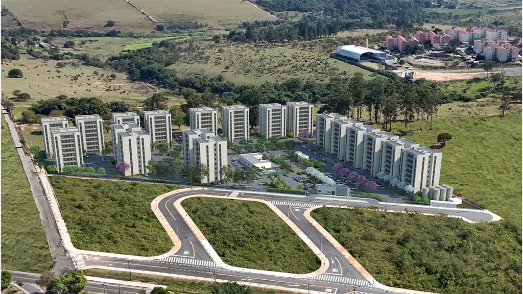 Implantação Aérea - Novolar Jardins