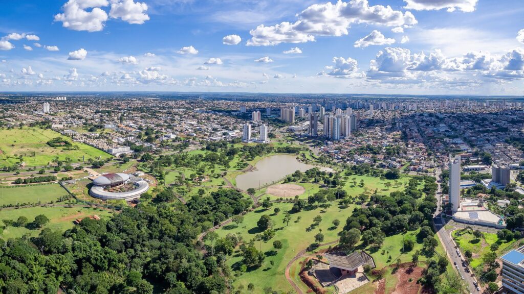 Perspectiva do bairro Campo Grande, em Campinas
